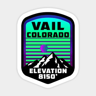 Ski Vail Colorado Skiing Sticker